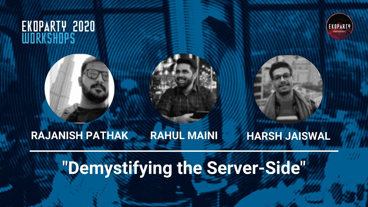 Ekoparty 2020 workshop talk